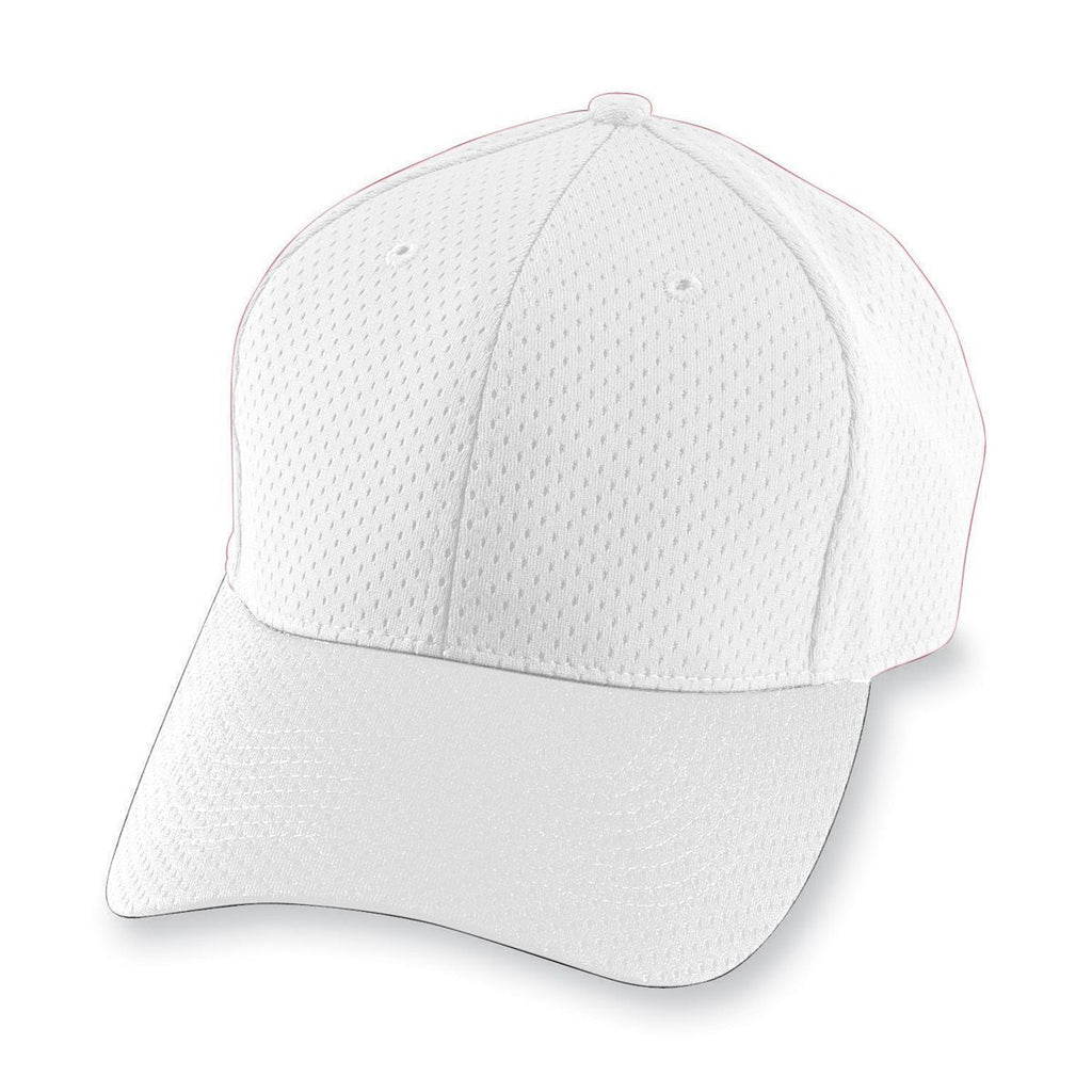 YOUTH ATHLETIC MESH CAP - ADJUSTABLE POLYESTER