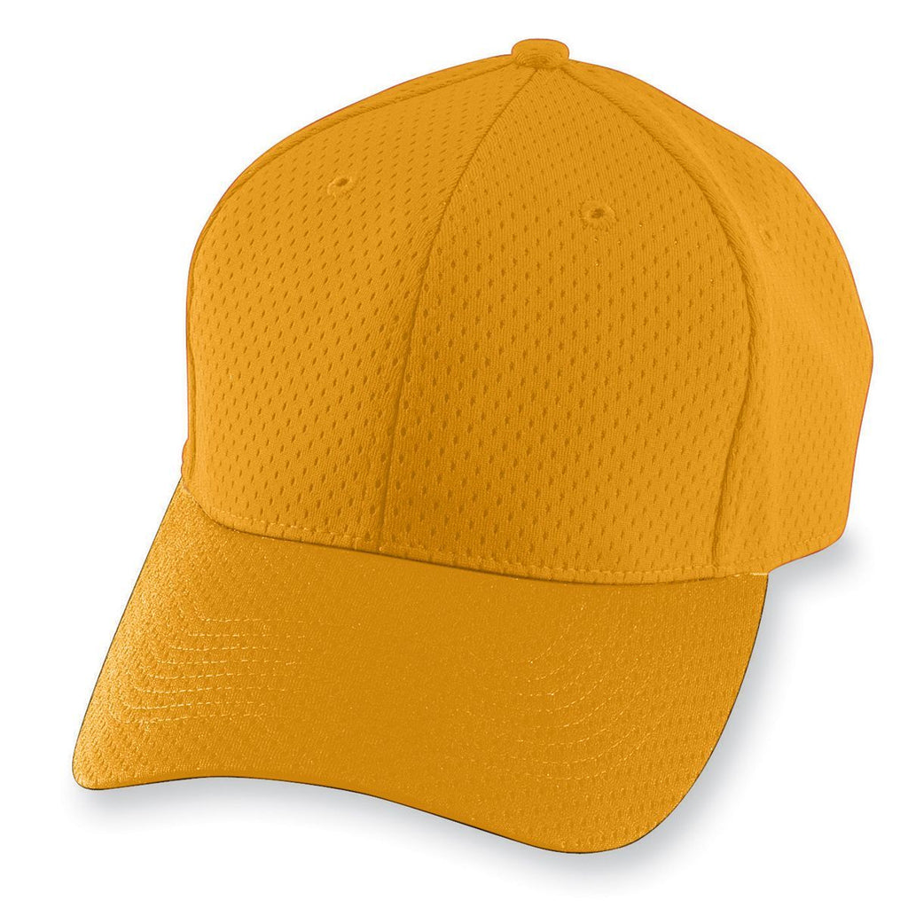 YOUTH ATHLETIC MESH CAP - ADJUSTABLE POLYESTER