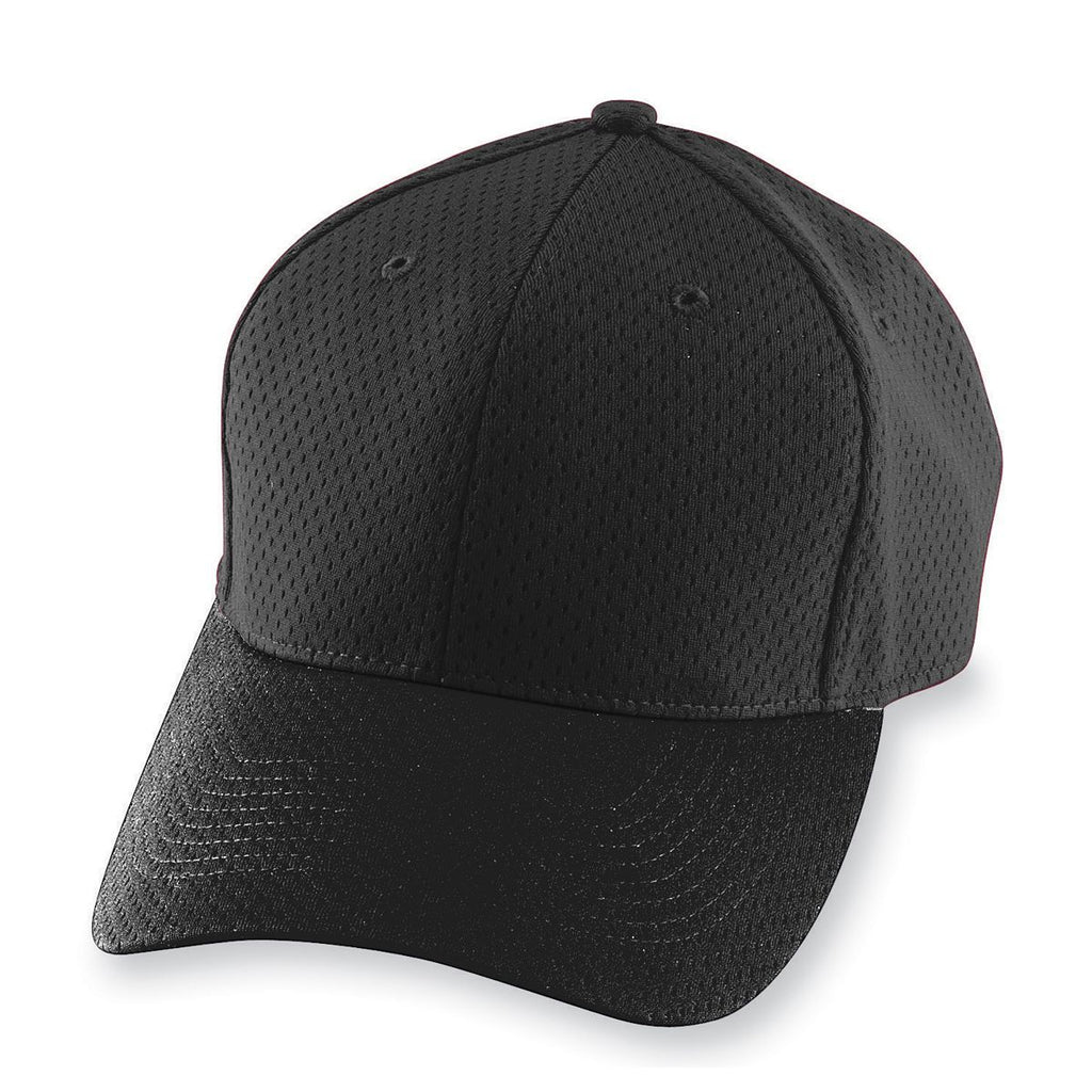 YOUTH ATHLETIC MESH CAP - ADJUSTABLE POLYESTER
