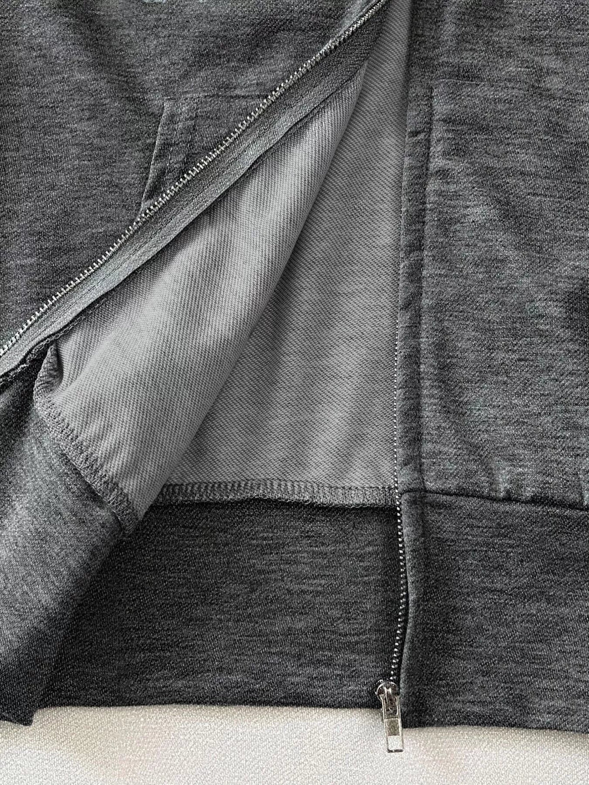 Slim-Fit Zip-Up Hoodie