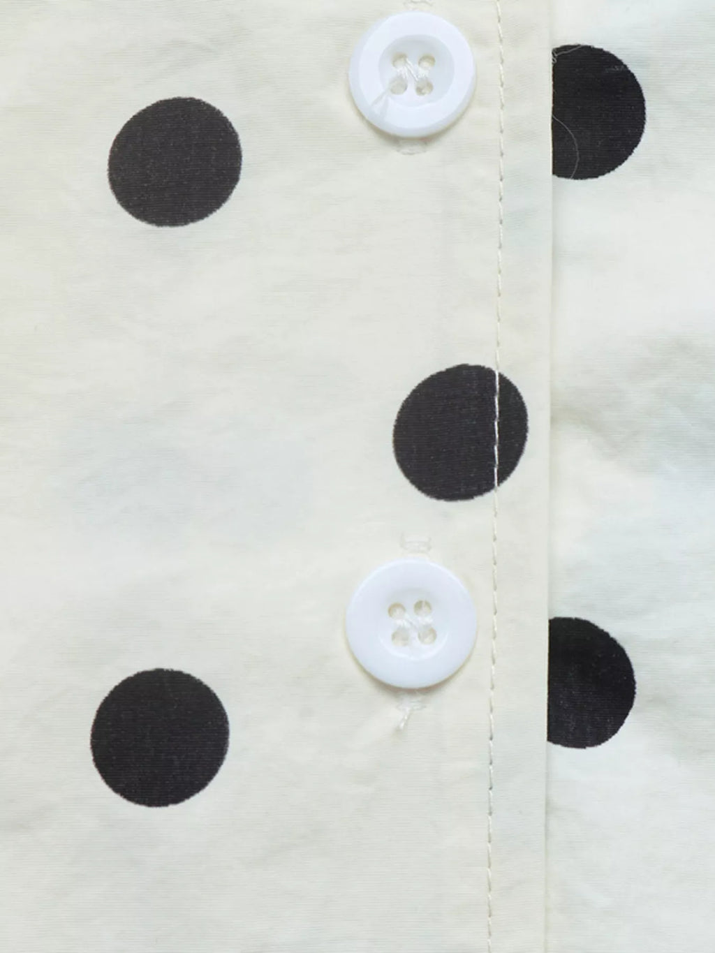 Polka Dot Stand-Collar Casual Jacket