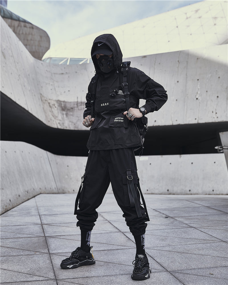 LB9053 Techwear Combat Jacket