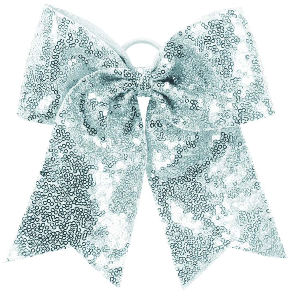 SEQUIN CHEER HAIR BOW