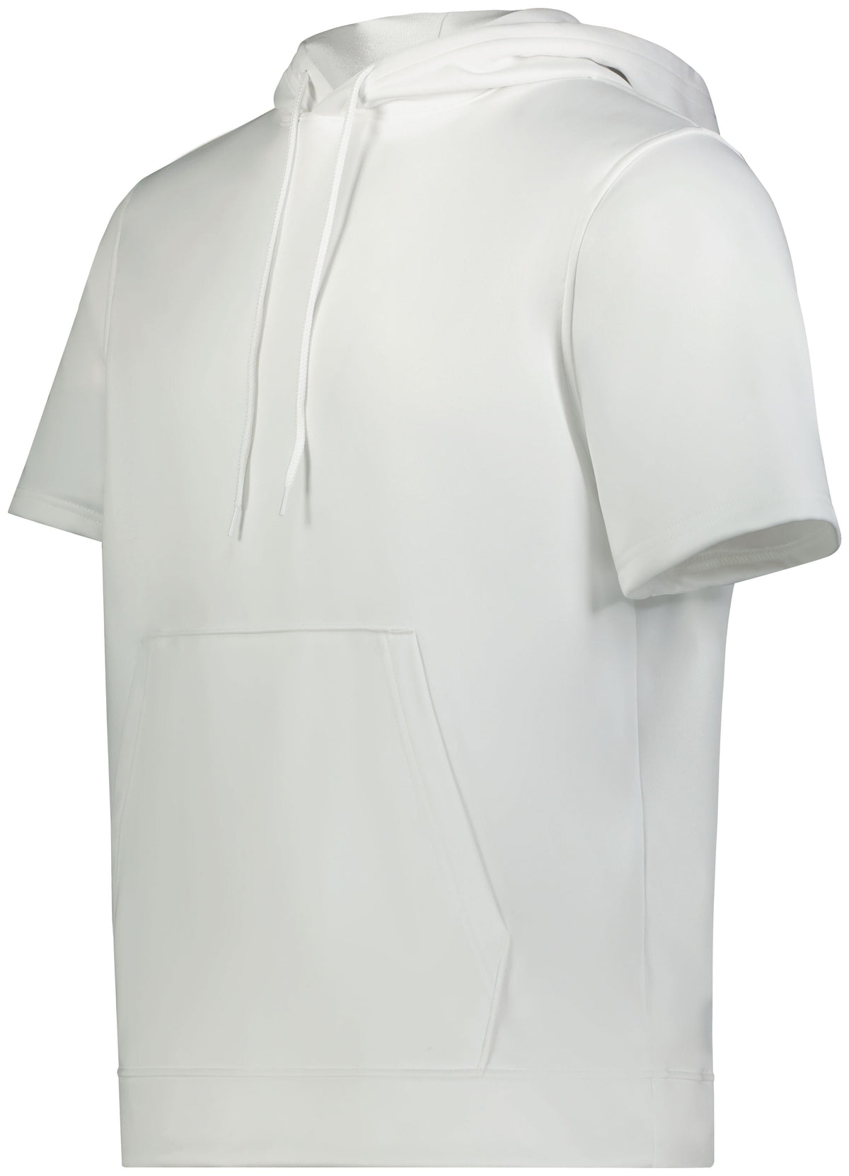 WICKING FLEECE SHORT-SLEEVE HOODIE POLYESTER