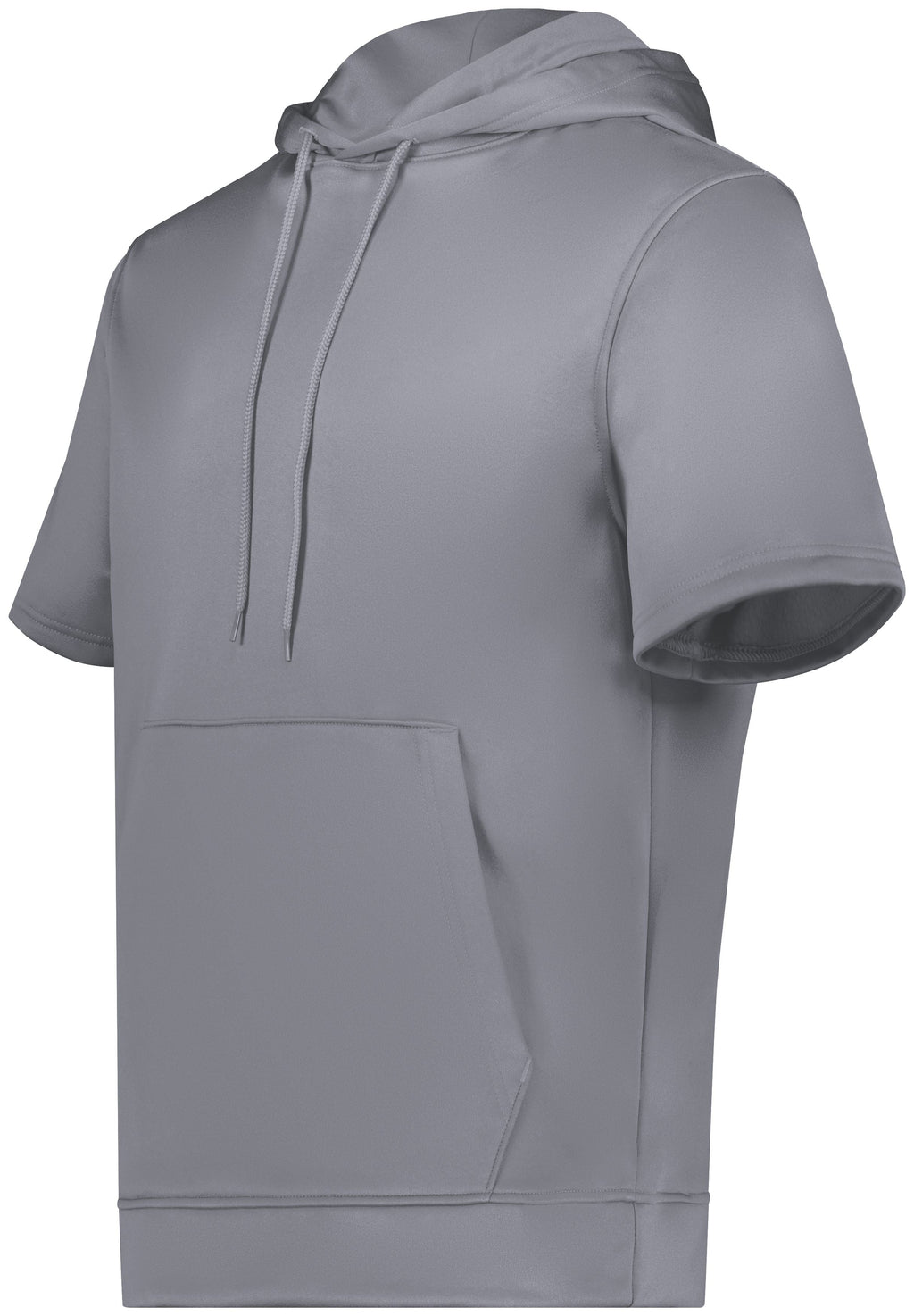 WICKING FLEECE SHORT-SLEEVE HOODIE POLYESTER