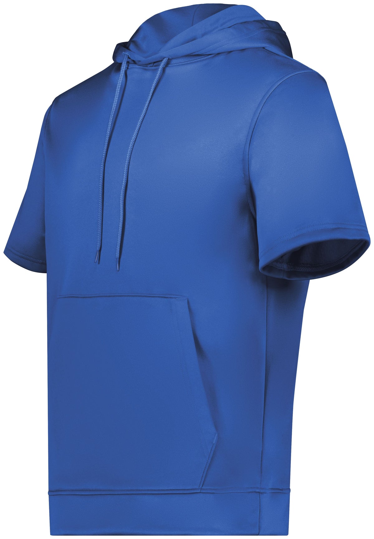 WICKING FLEECE SHORT-SLEEVE HOODIE POLYESTER