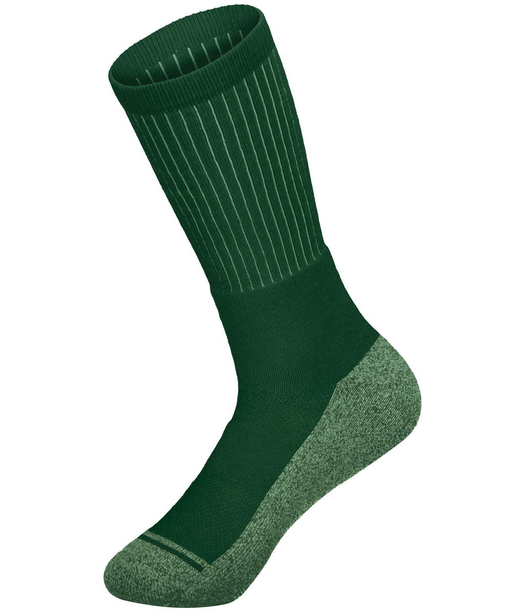 TONAL CREW SOCK - MOISTURE-WICKING