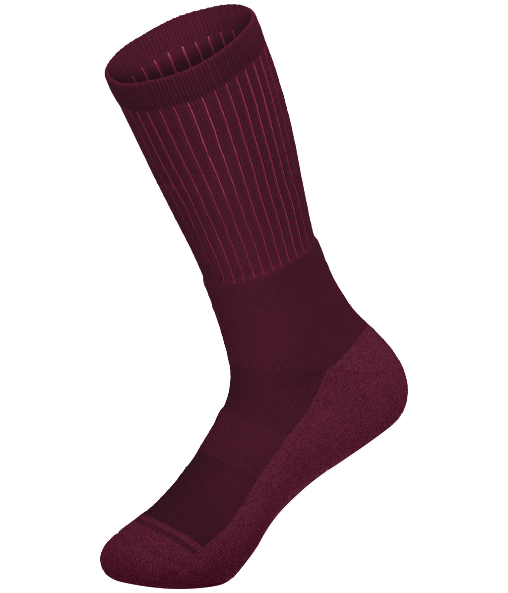 TONAL CREW SOCK - MOISTURE-WICKING