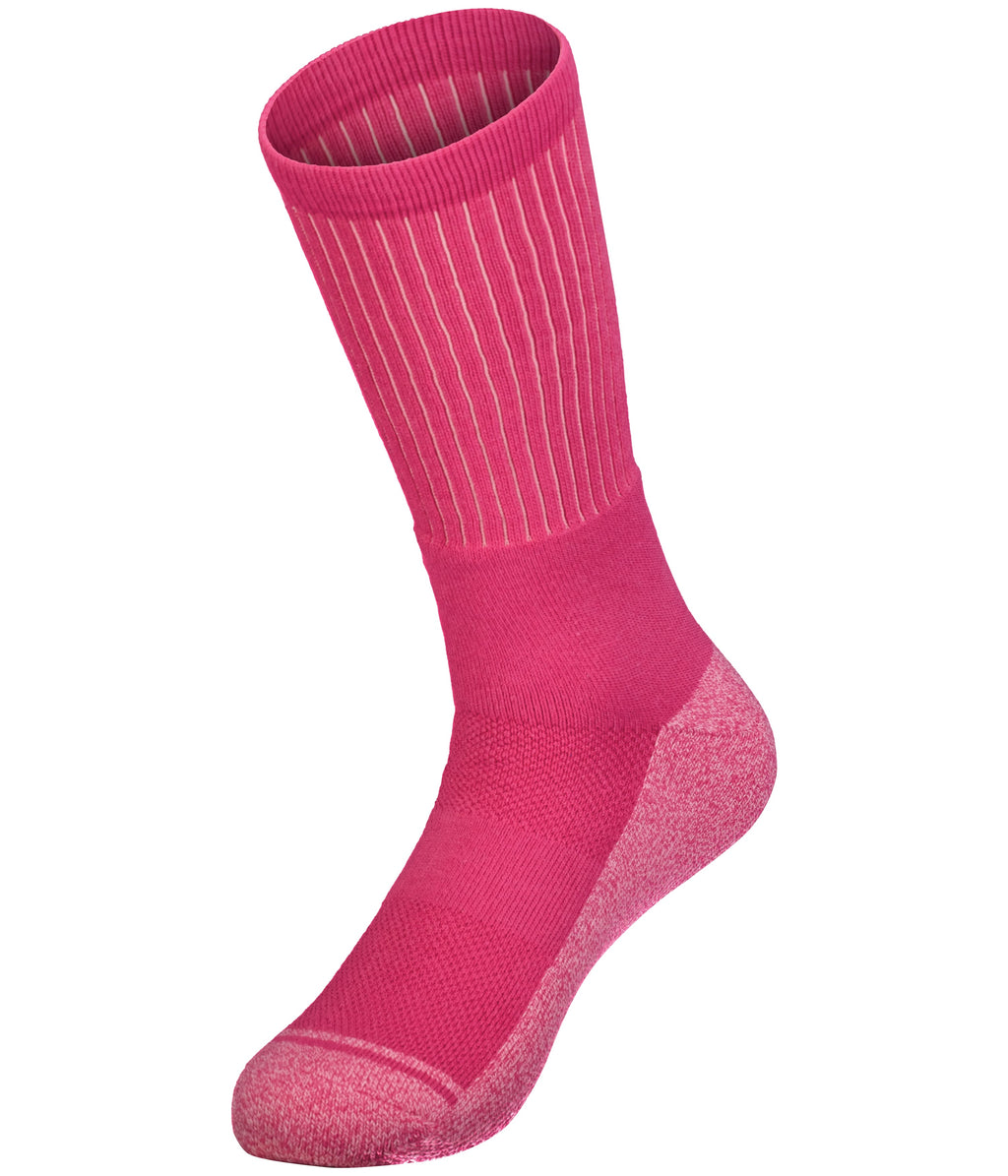 TONAL CREW SOCK - MOISTURE-WICKING