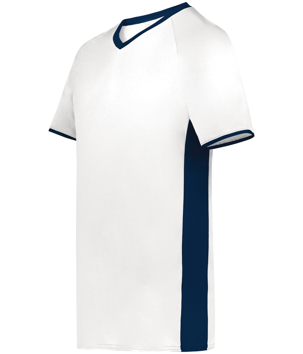YOUTH CUTTER+ V-NECK JERSEY - MOISTURE-WICKING