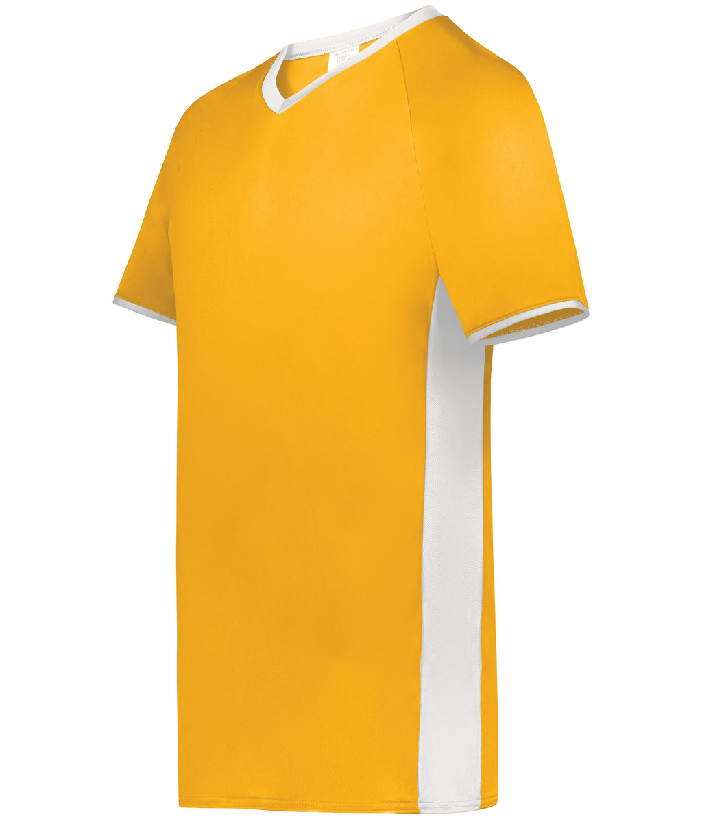 YOUTH CUTTER+ V-NECK JERSEY - MOISTURE-WICKING