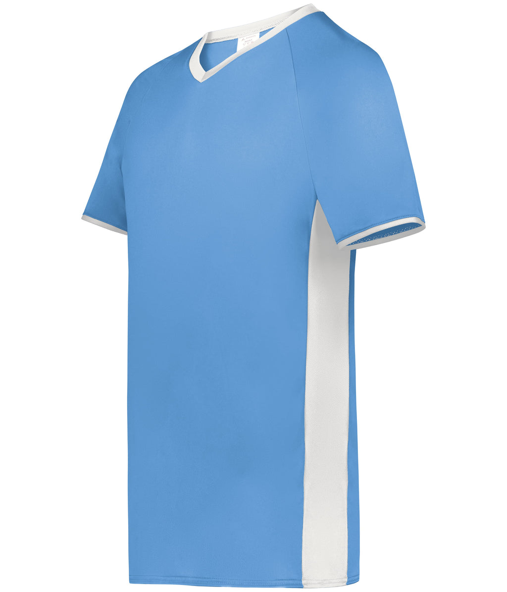 YOUTH CUTTER+ V-NECK JERSEY - MOISTURE-WICKING