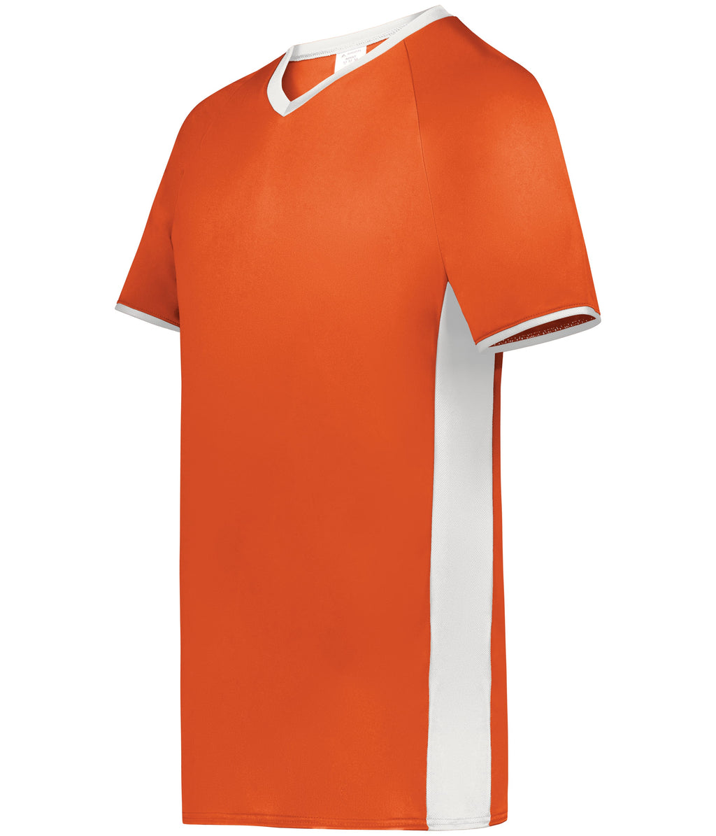 YOUTH CUTTER+ V-NECK JERSEY - MOISTURE-WICKING