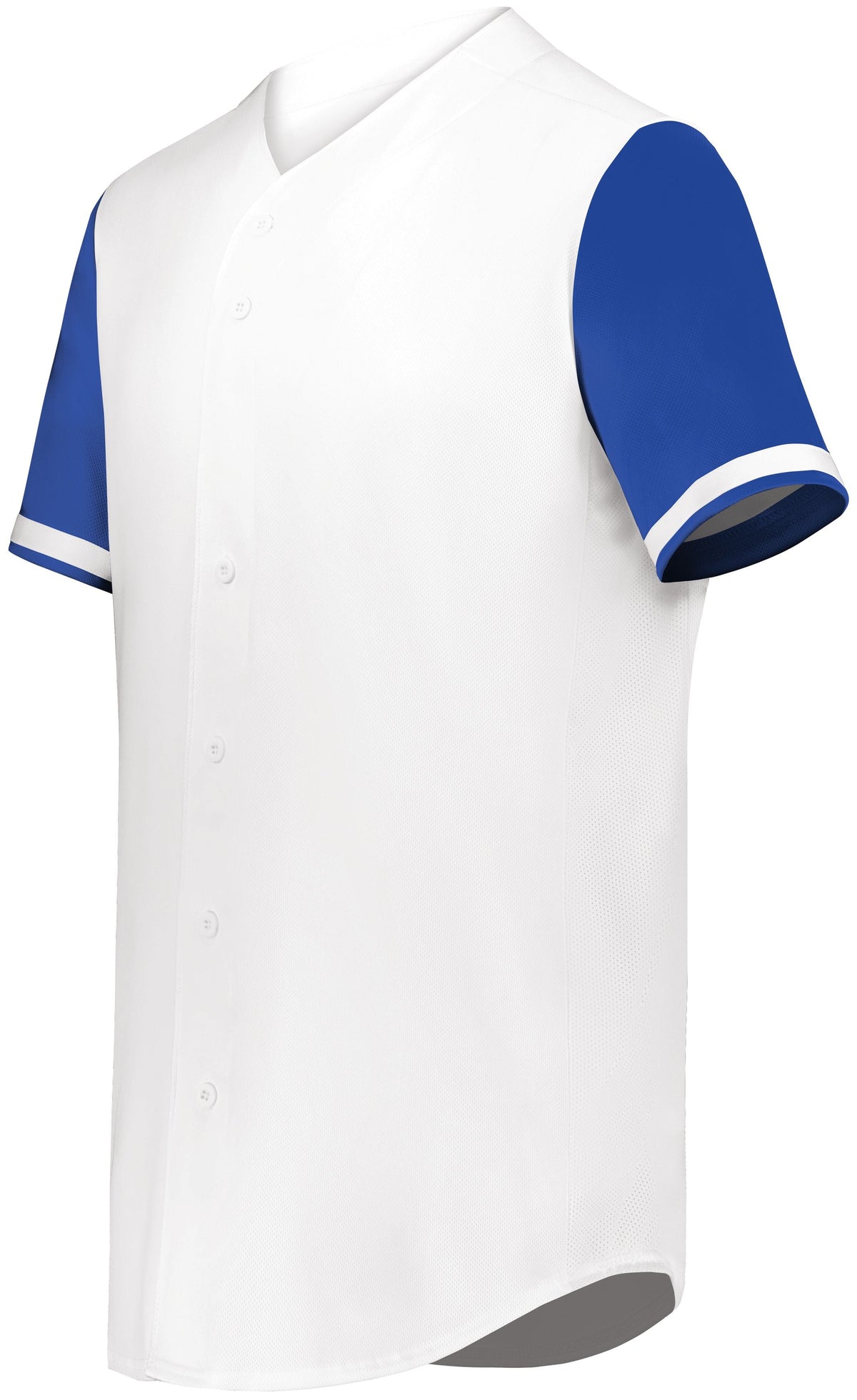 YOUTH CUTTER+ FULL BUTTON BASEBALL JERSEY - MOISTURE-WICKING