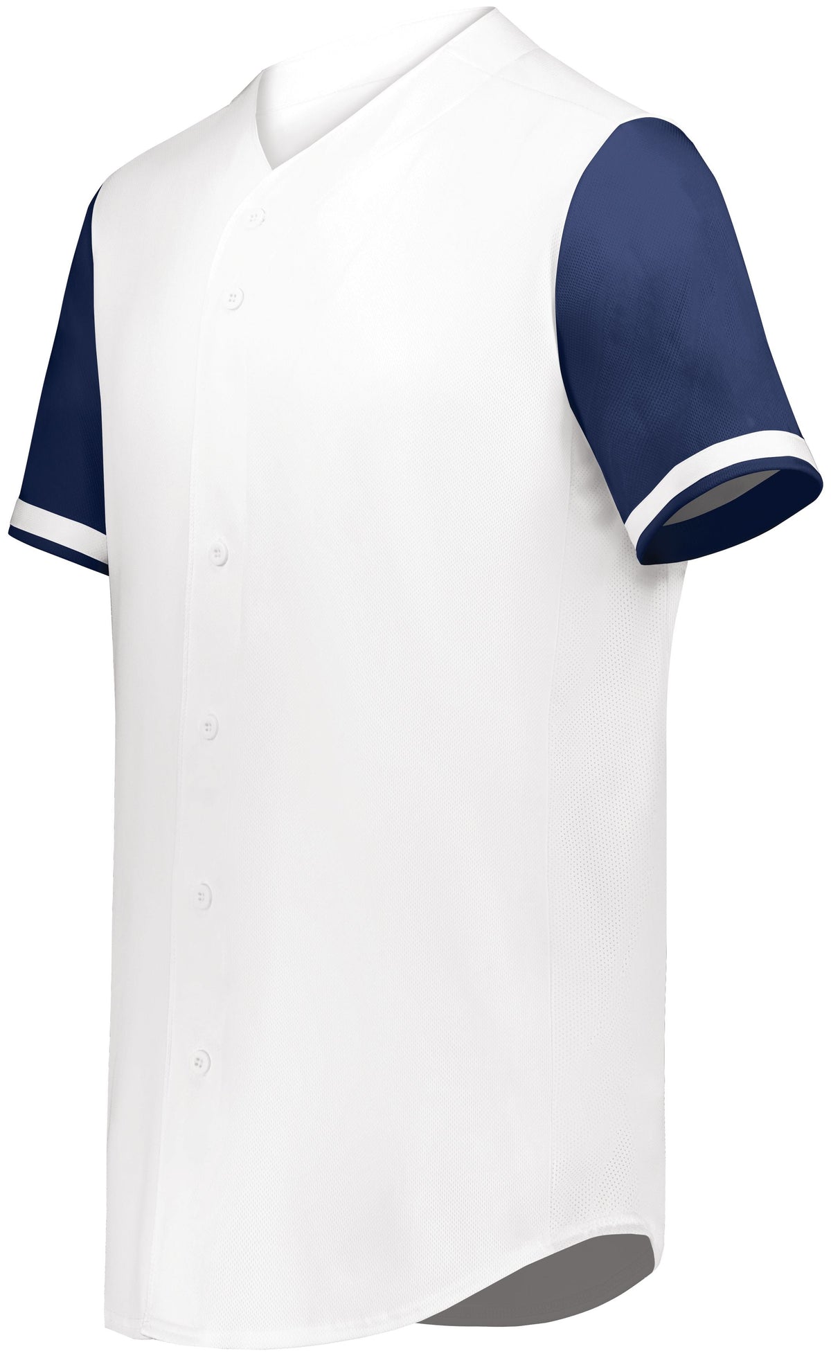 YOUTH CUTTER+ FULL BUTTON BASEBALL JERSEY - MOISTURE-WICKING