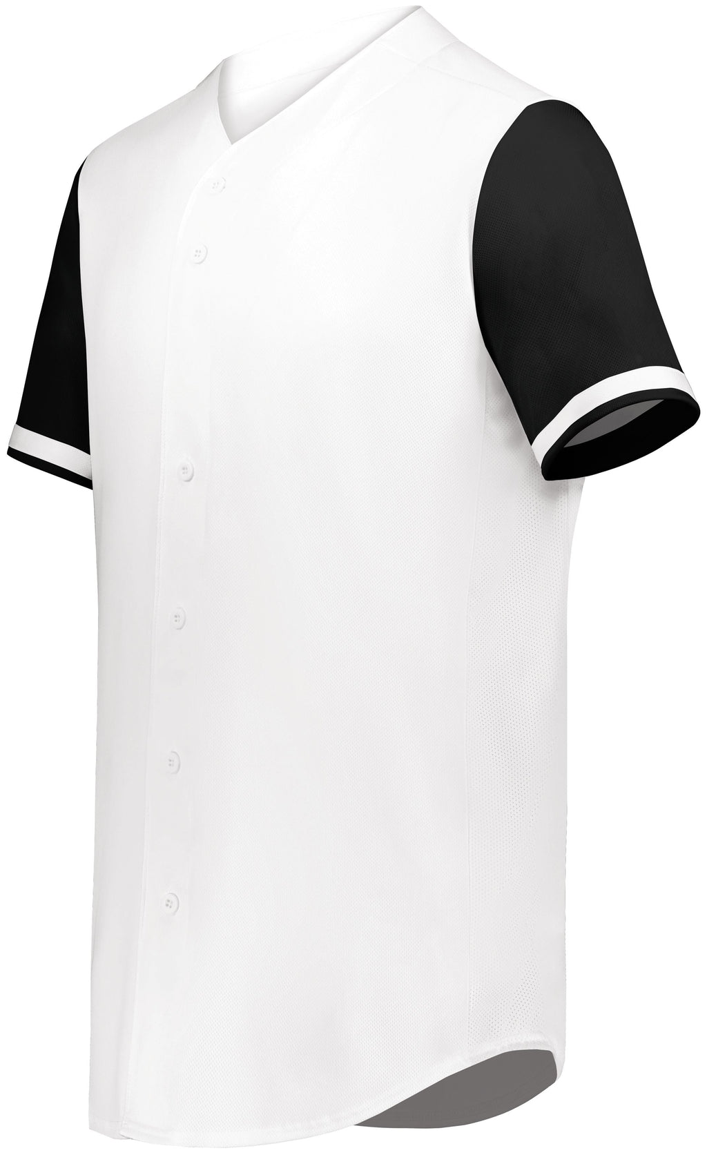 YOUTH CUTTER+ FULL BUTTON BASEBALL JERSEY - MOISTURE-WICKING