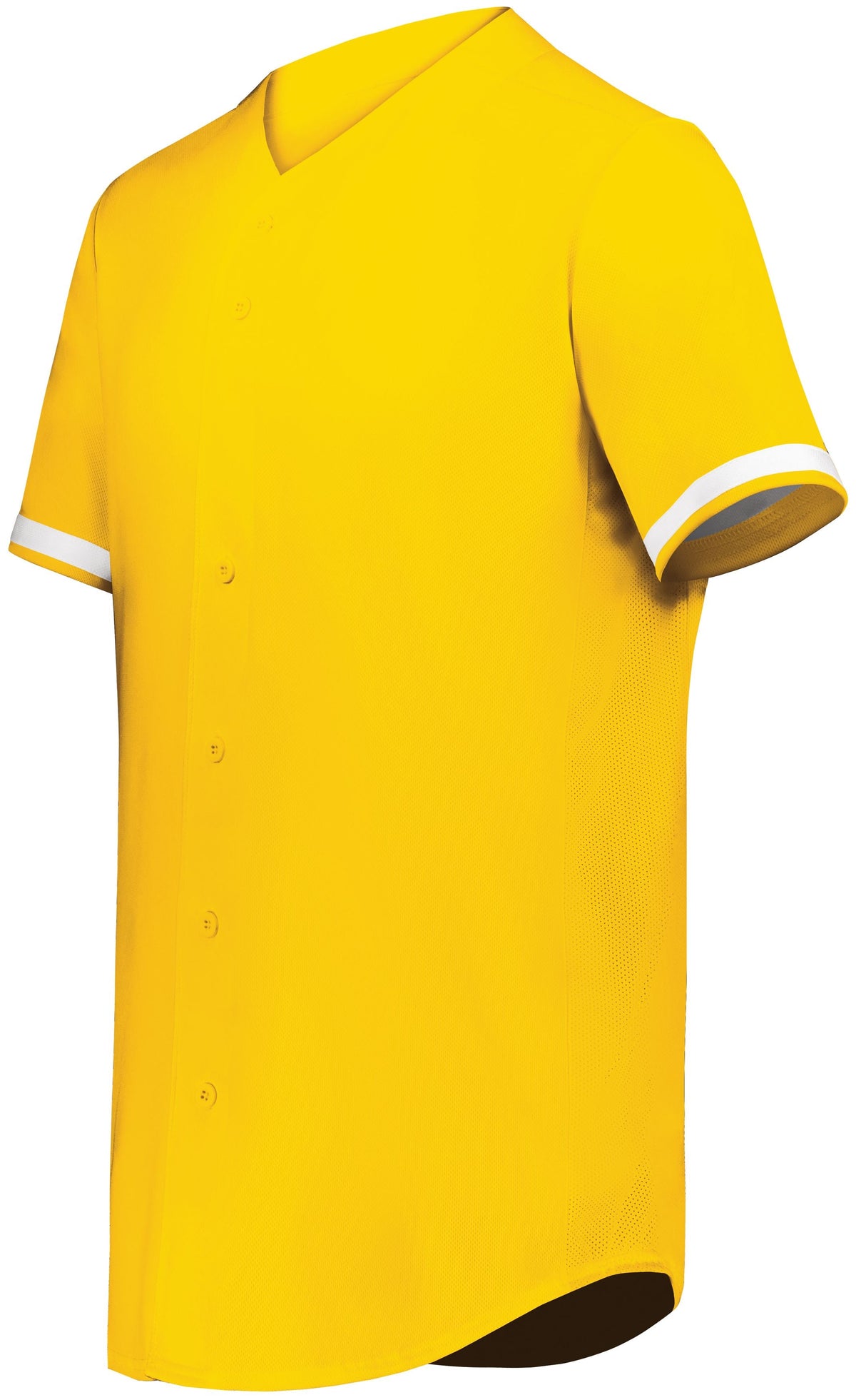 YOUTH CUTTER+ FULL BUTTON BASEBALL JERSEY - MOISTURE-WICKING
