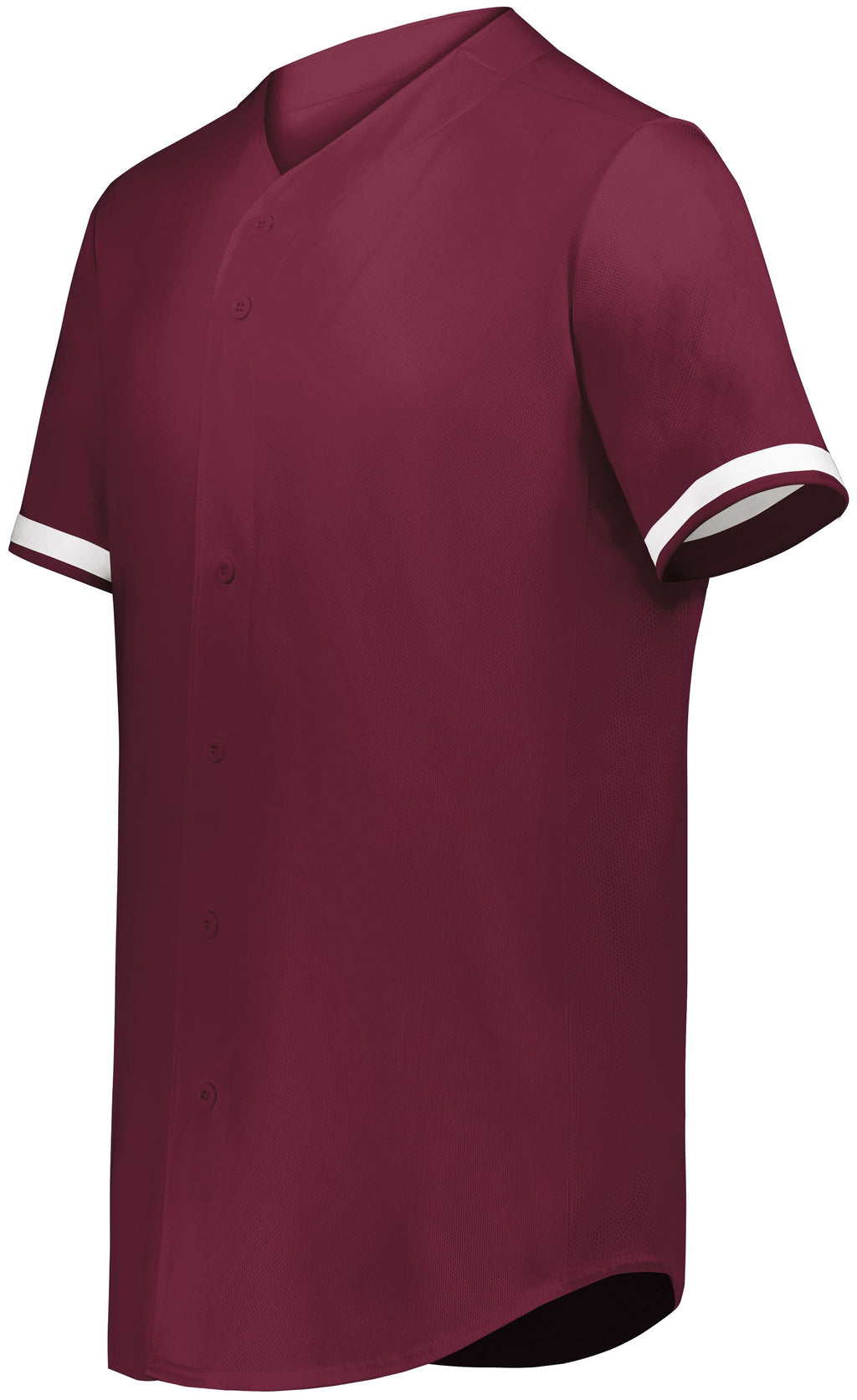 YOUTH CUTTER+ FULL BUTTON BASEBALL JERSEY - MOISTURE-WICKING