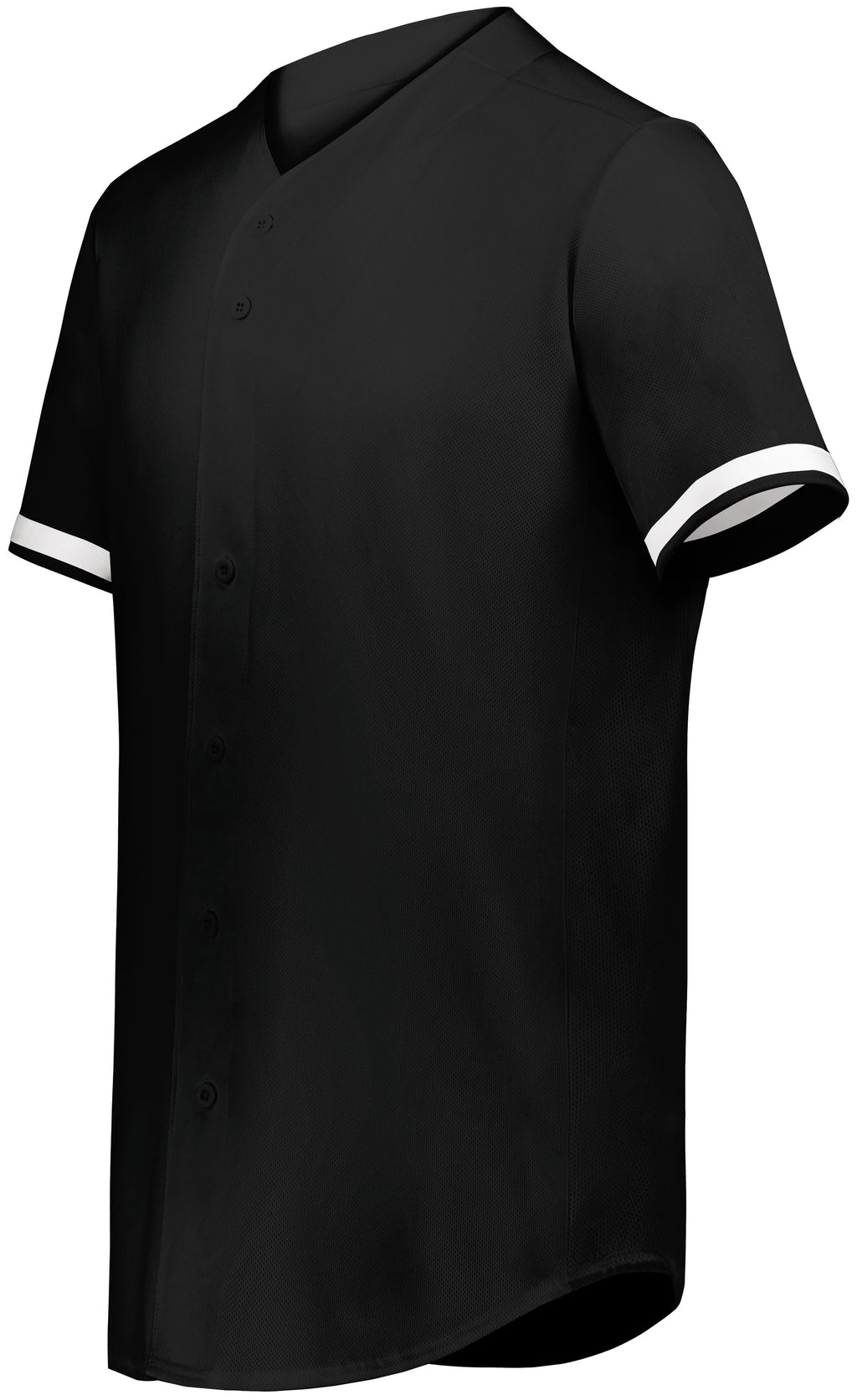 YOUTH CUTTER+ FULL BUTTON BASEBALL JERSEY - MOISTURE-WICKING