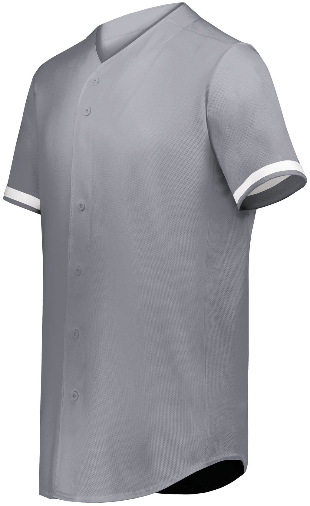 YOUTH CUTTER+ FULL BUTTON BASEBALL JERSEY - MOISTURE-WICKING