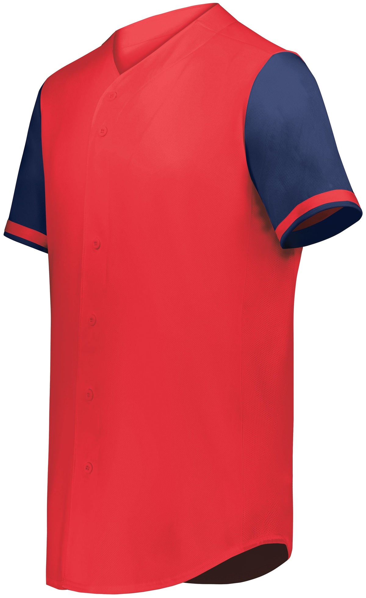 YOUTH CUTTER+ FULL BUTTON BASEBALL JERSEY - MOISTURE-WICKING