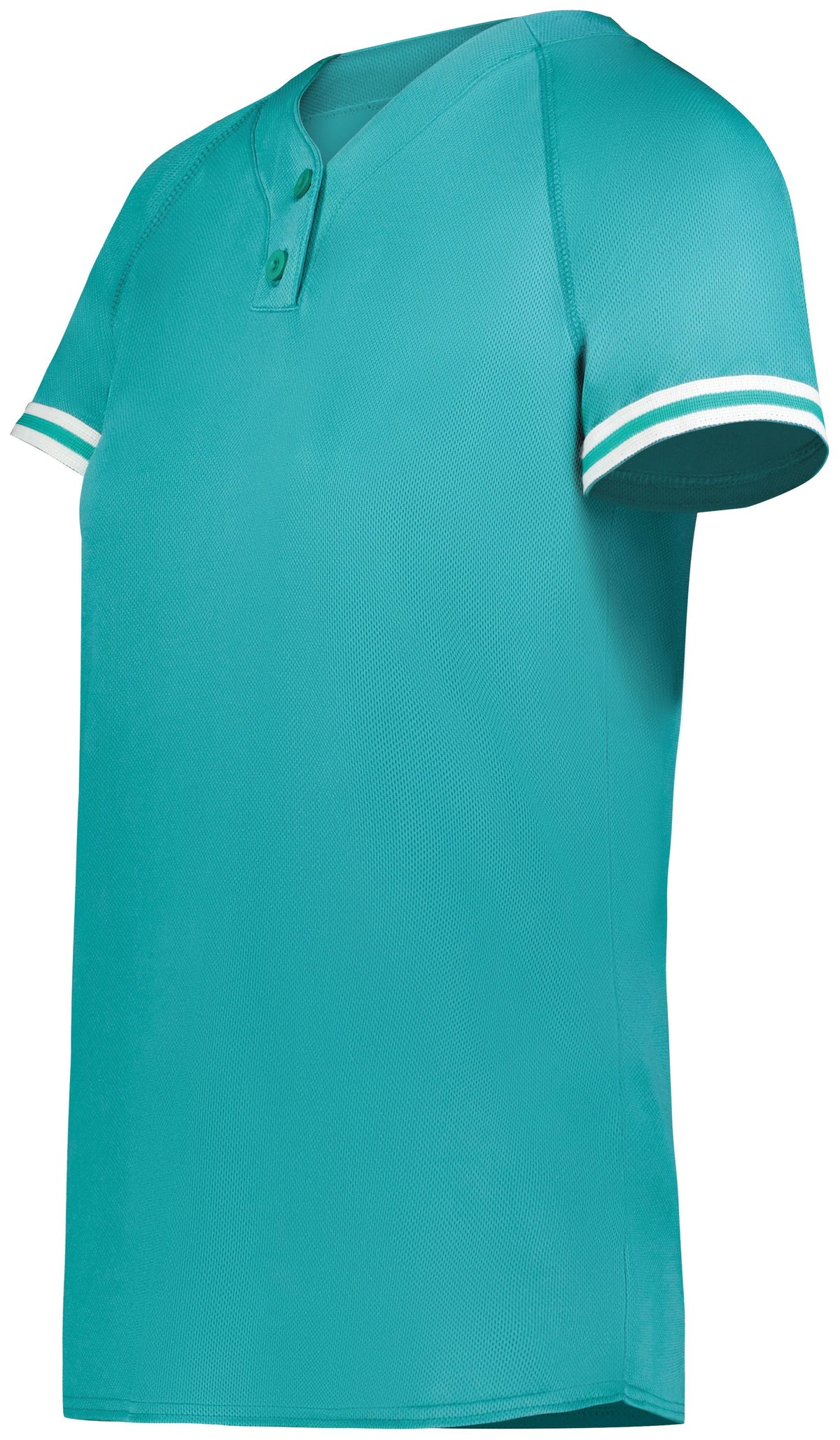 GIRLS CUTTER+ HENLEY JERSEY - MOISTURE-WICKING