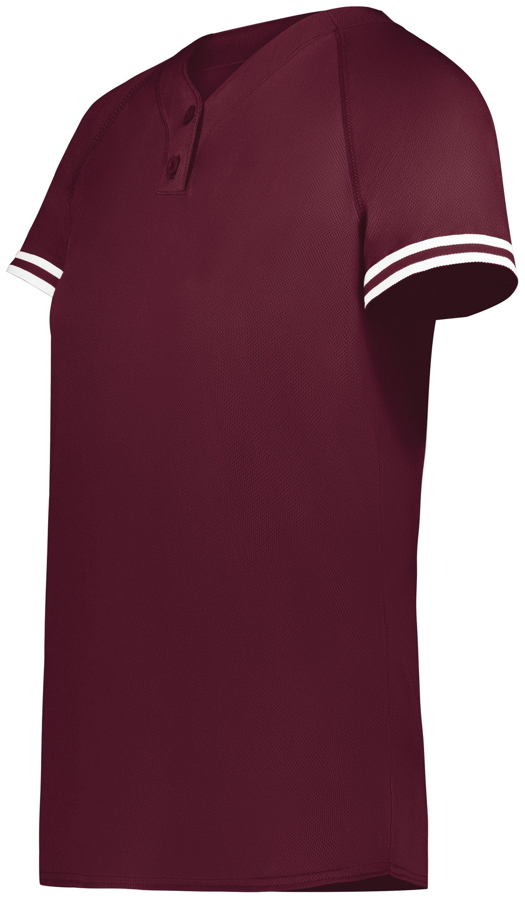 GIRLS CUTTER+ HENLEY JERSEY - MOISTURE-WICKING