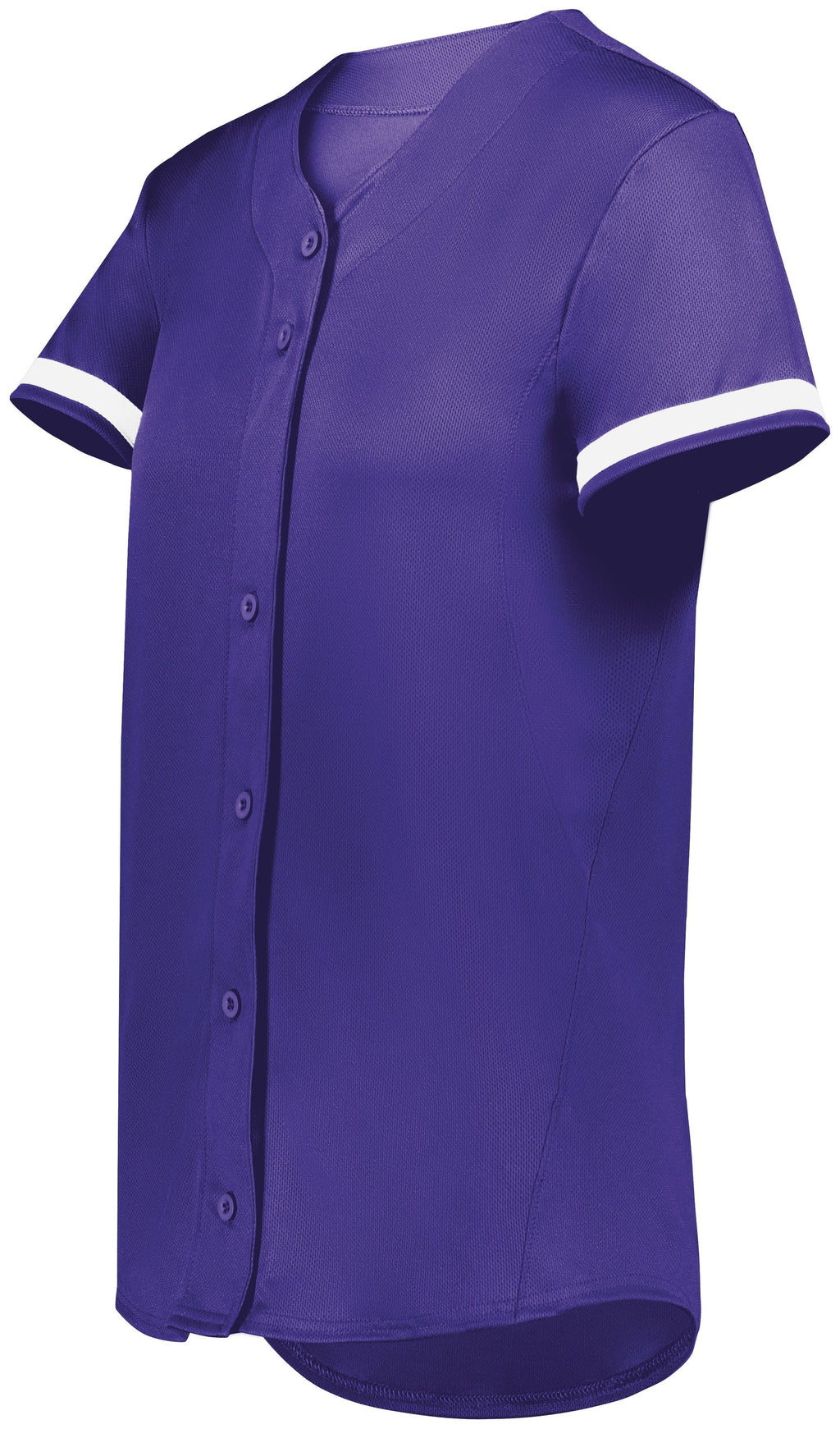 WOMEN'S CUTTER+ FULL BUTTON SOFTBALL JERSEY - MOISTURE-WICKING