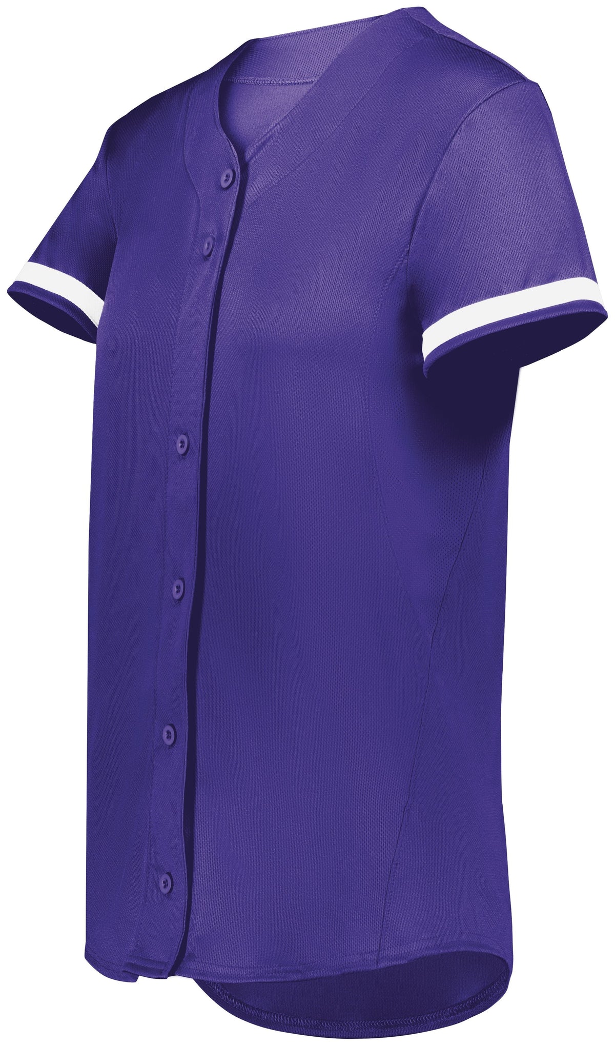 GIRLS CUTTER+ FULL BUTTON SOFTBALL JERSEY - MOISTURE-WICKING