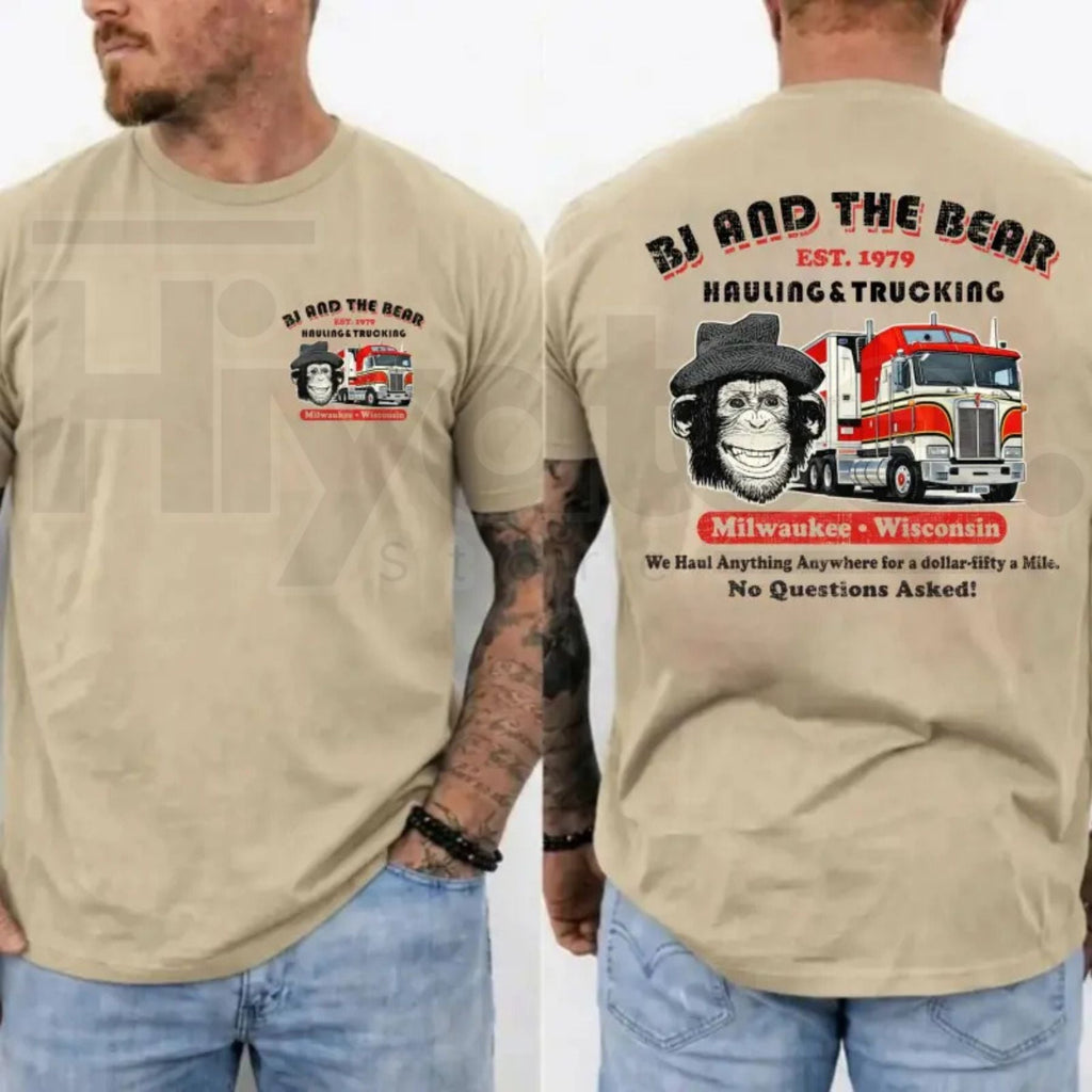 BJ and the Bear Hauling Trucking Ltd T-Shirt – Vintage 70s TV Show Graphic Tee