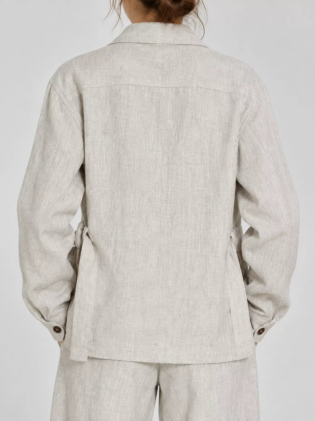 Button Up Long Sleeve Shacket