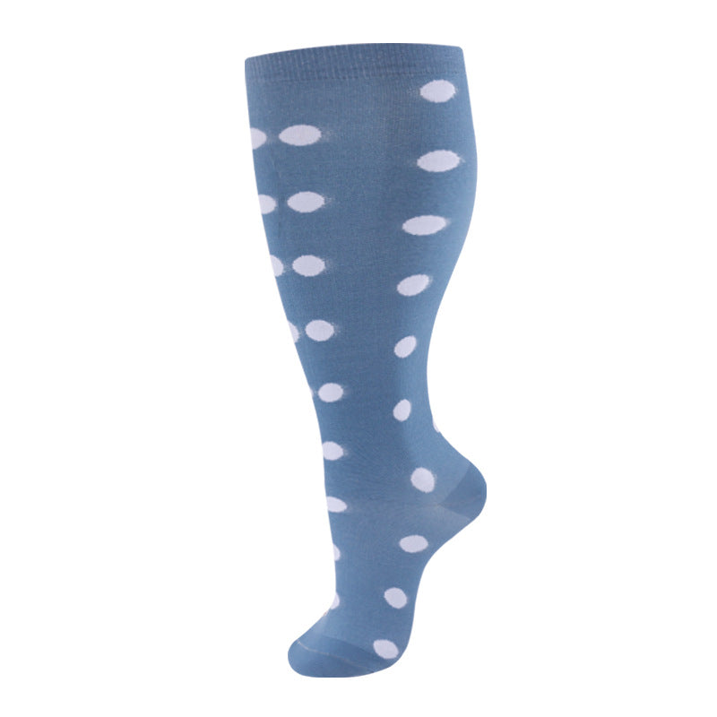 Plus-size Compression Socks, Nylon Nurse Socks For Men And Women