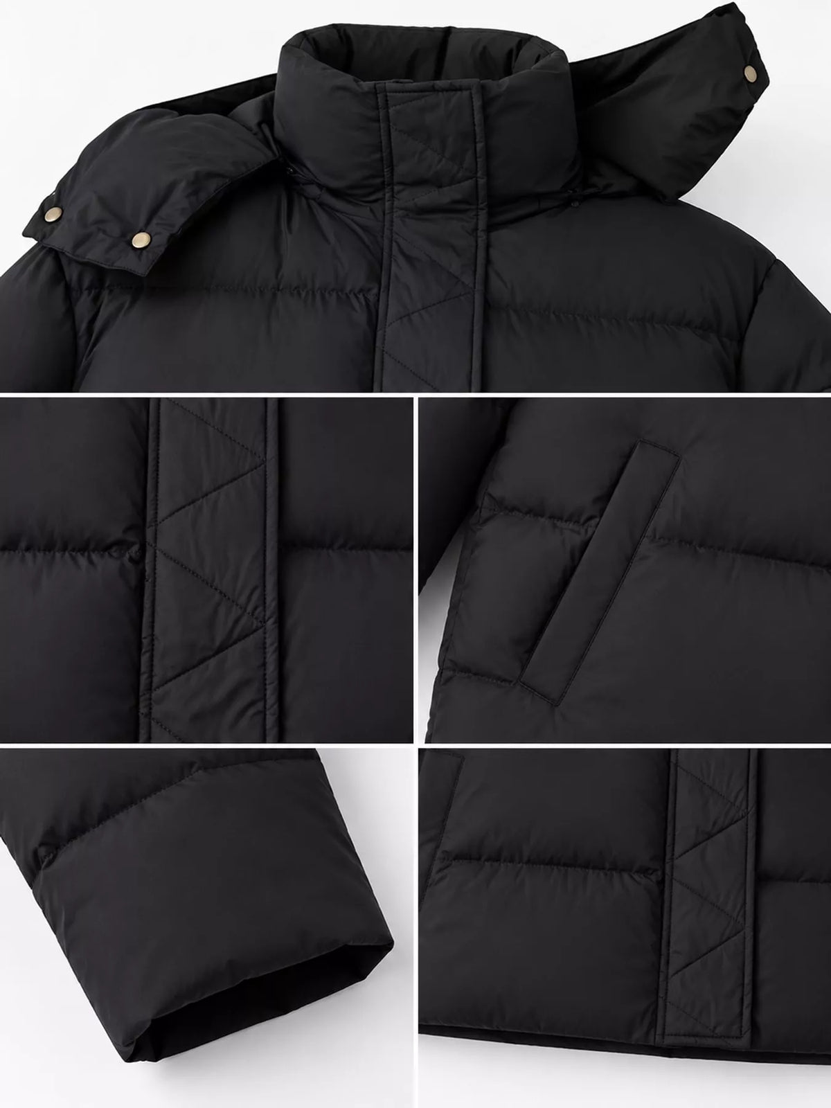 Quilted Hooded Puffer Jacket