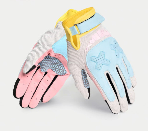 Summer Breathable Sun-protection Macaron-colored Touchscreen-compatible