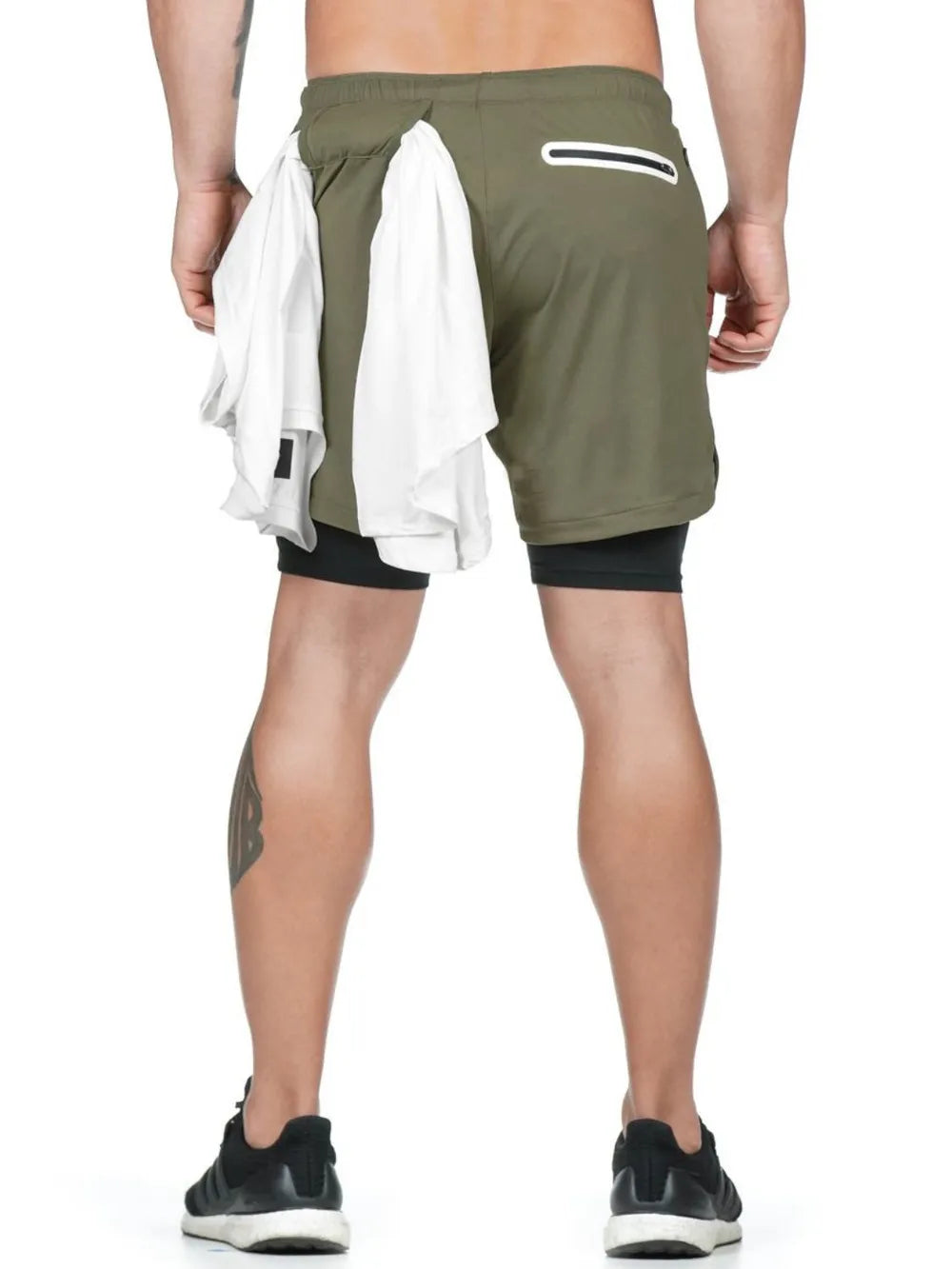 Men's Plus Size Drawstring Shorts
