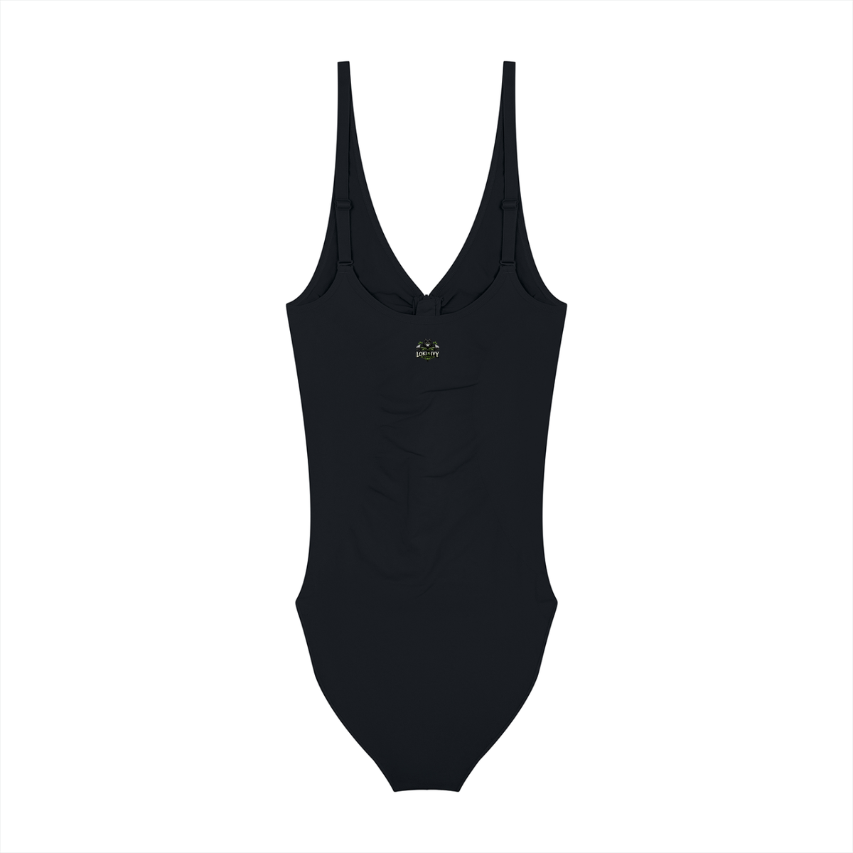 Loki & Ivy Women’s Full-Zip Ruched Bodysuit