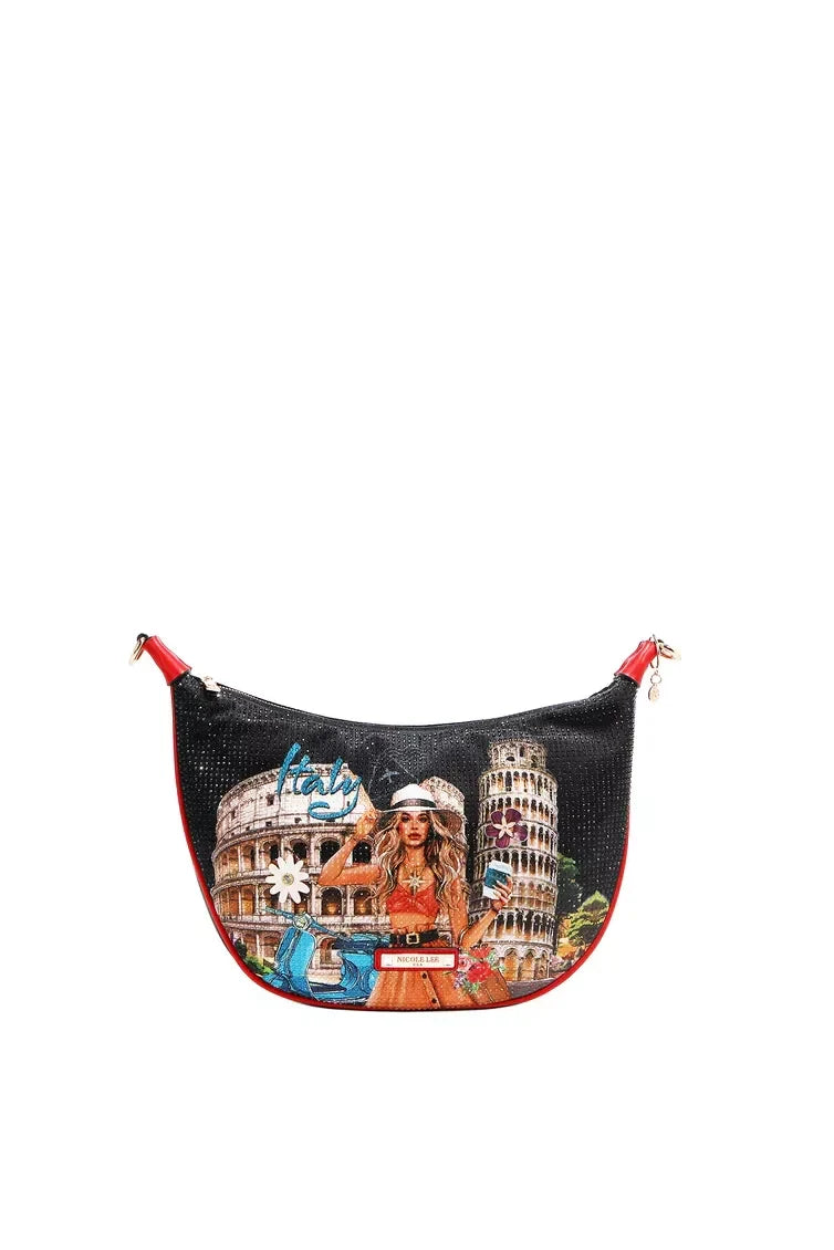 Nicole Lee USA Martha Travels Italy Shoulder Bag