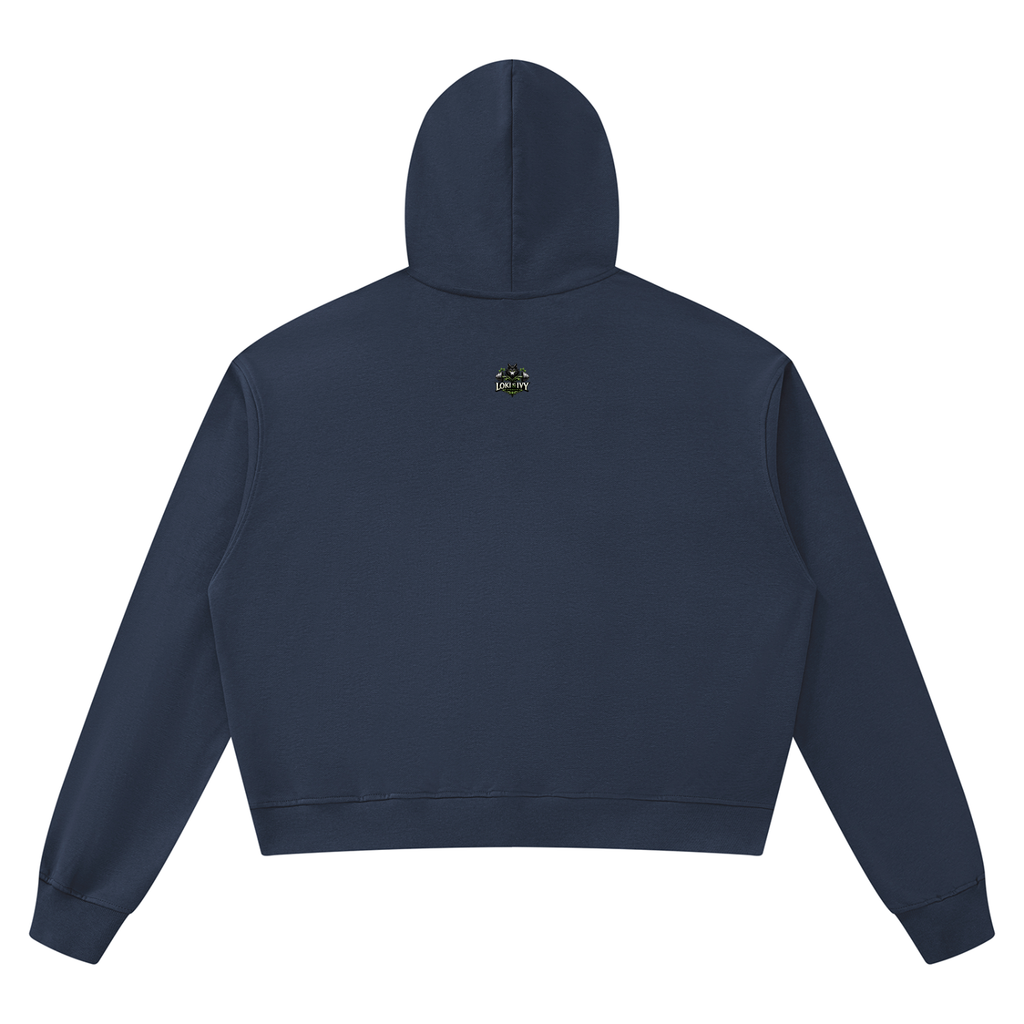 Loki & Ivy Unisex Boxy Raw Edge Hoodie