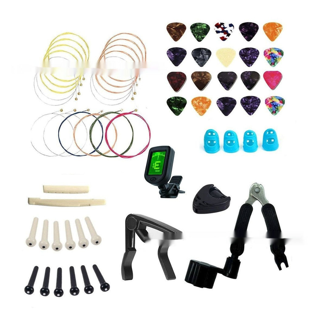 Guitar Accessories Suit Pick String Nail Pillow