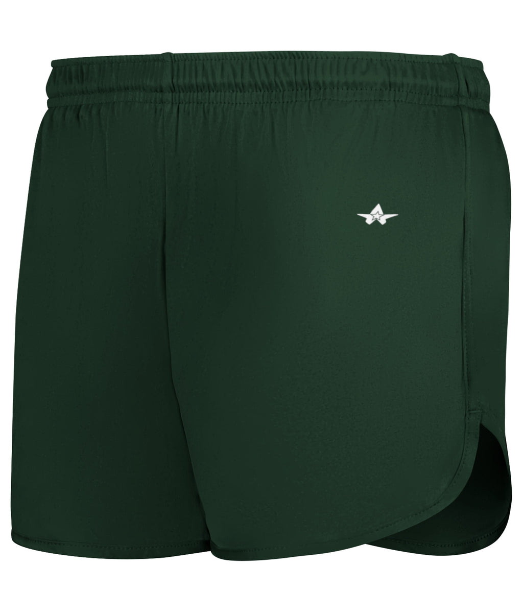 WOMEN'S B-CORE TRACK SHORTS - TRACK & FIELD MOISTURE-WICKING PERFORMANCE