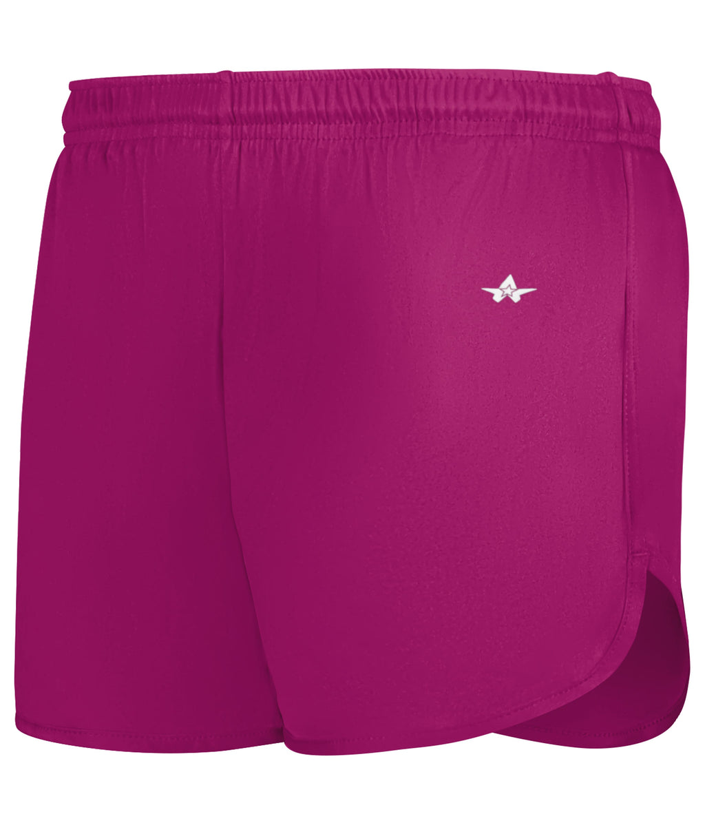 WOMEN'S B-CORE TRACK SHORTS - TRACK & FIELD MOISTURE-WICKING PERFORMANCE