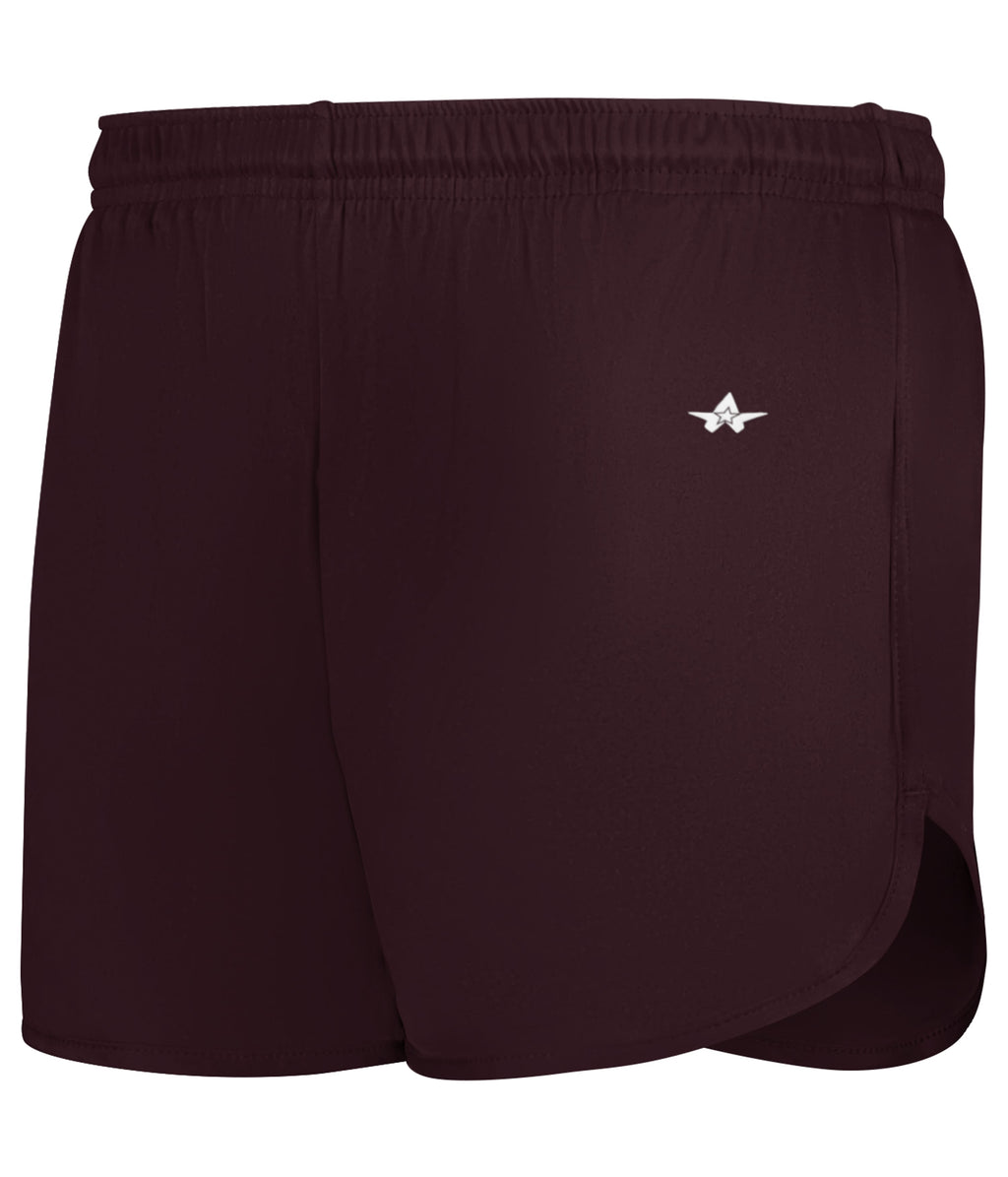 WOMEN'S B-CORE TRACK SHORTS - TRACK & FIELD MOISTURE-WICKING PERFORMANCE