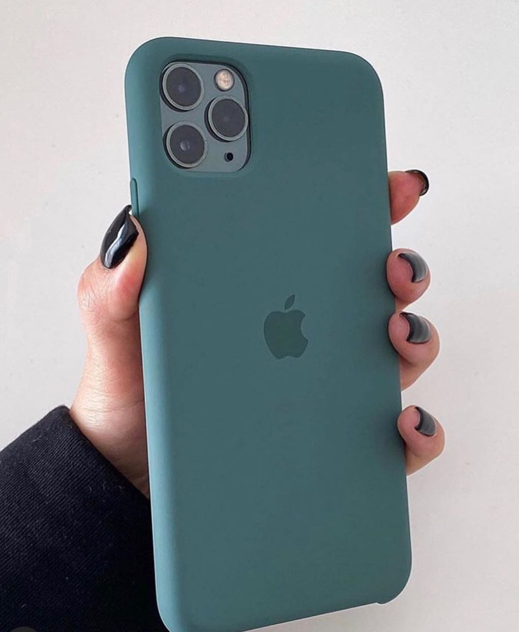 iPhone Silicone Case (Pine Green)