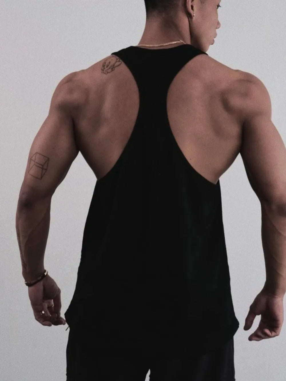 Men's Plus Size Graphic Wide Strap Tank