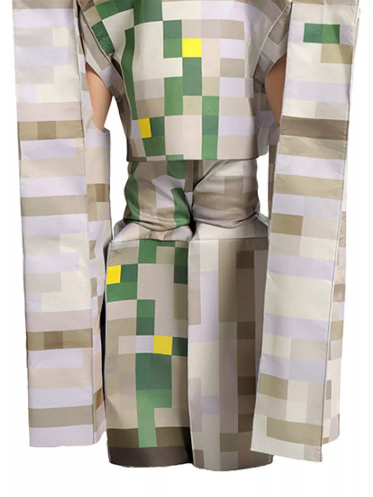 Children's Minecraft Pixelated Print Costume Set