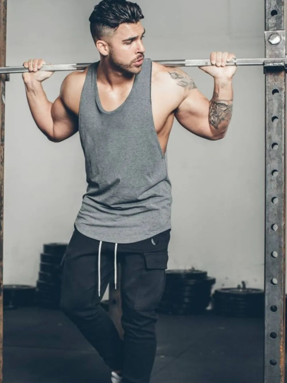 Men's Wide Strap Tank