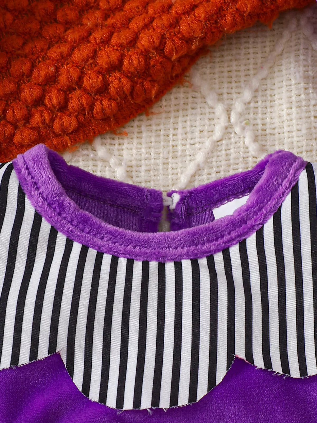 Children's Halloween Sleeveless Bodysuit and Hat Set