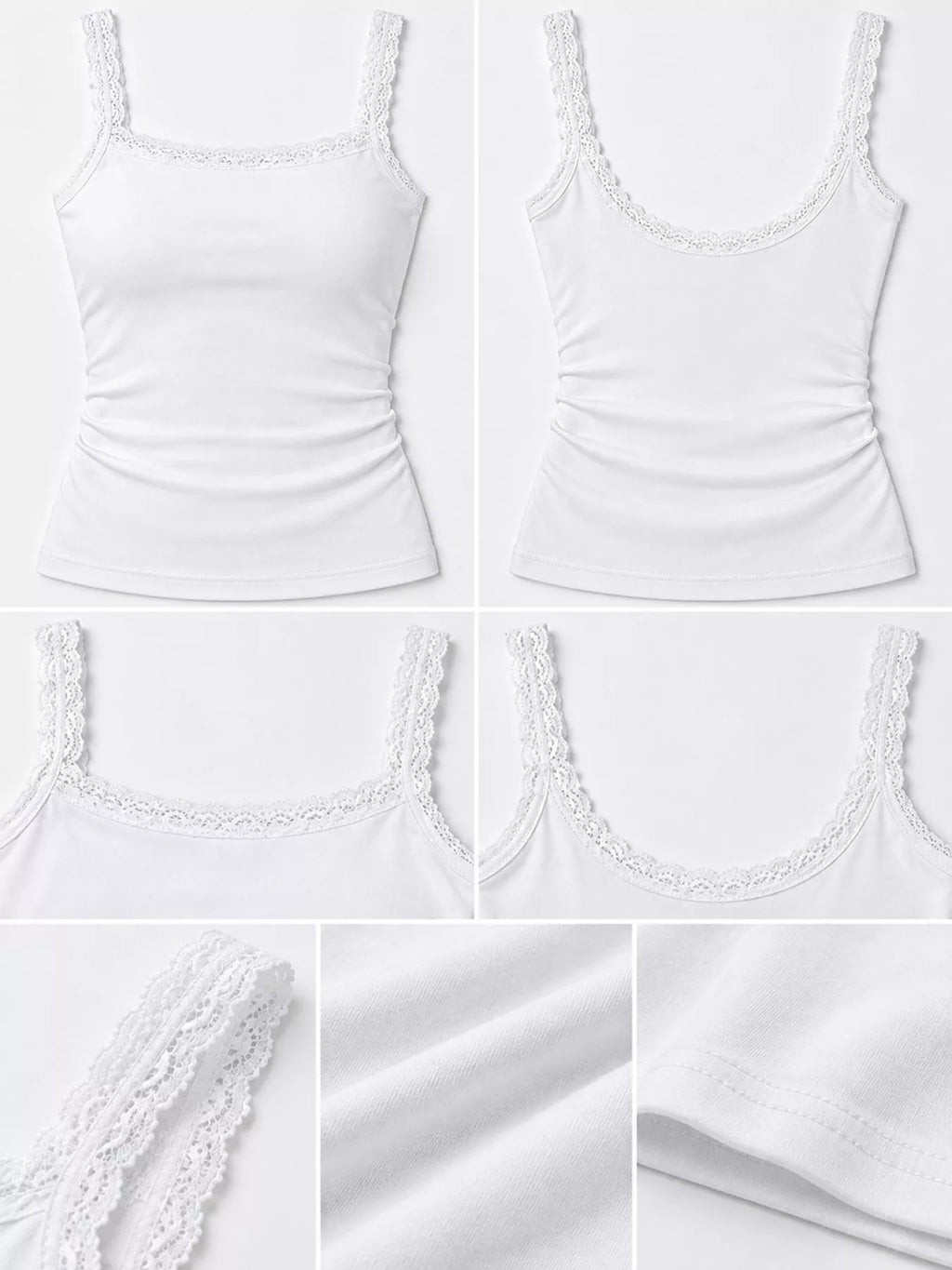 Lace Detail Cami Top