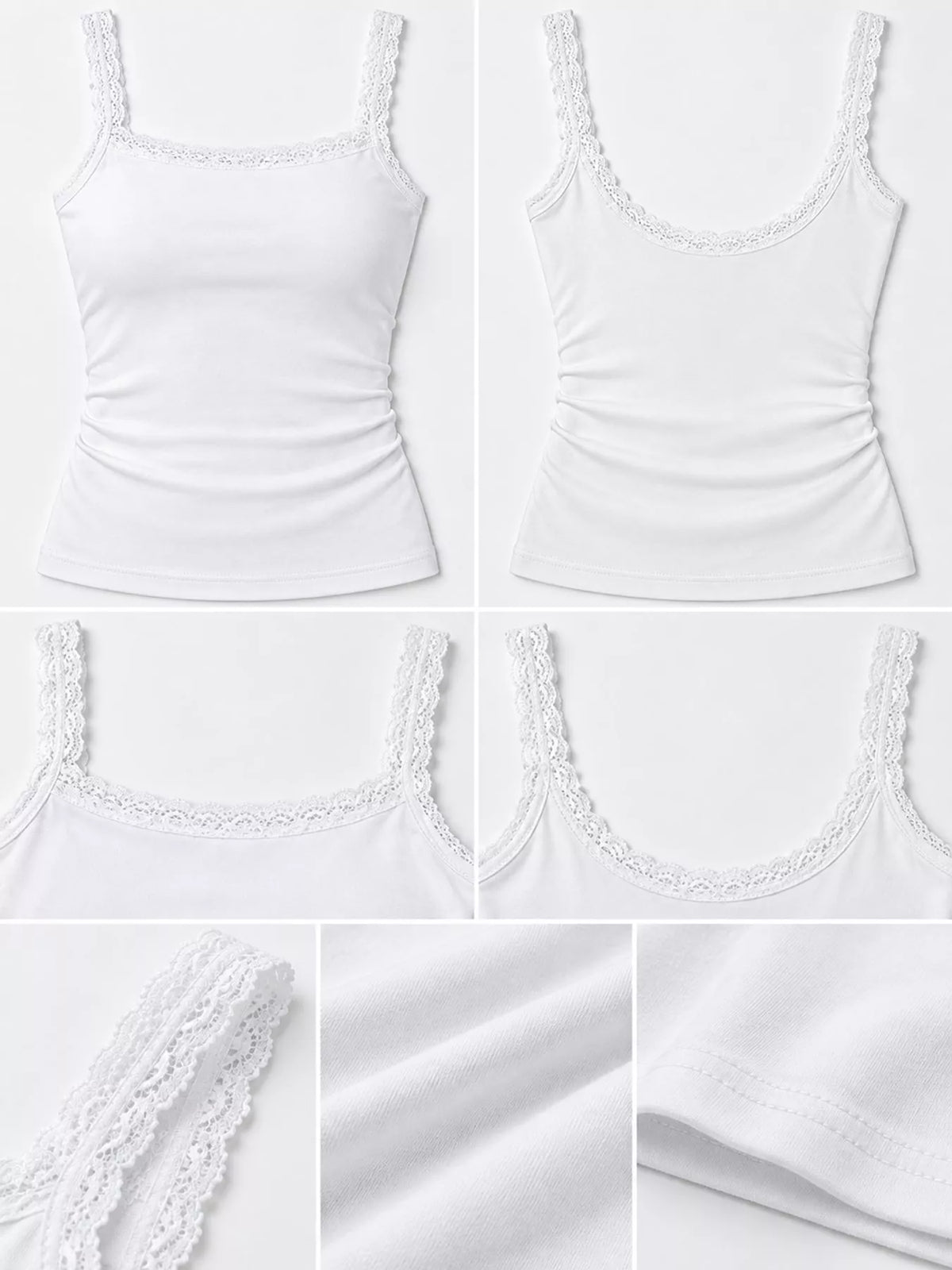 Lace Detail Cami Top