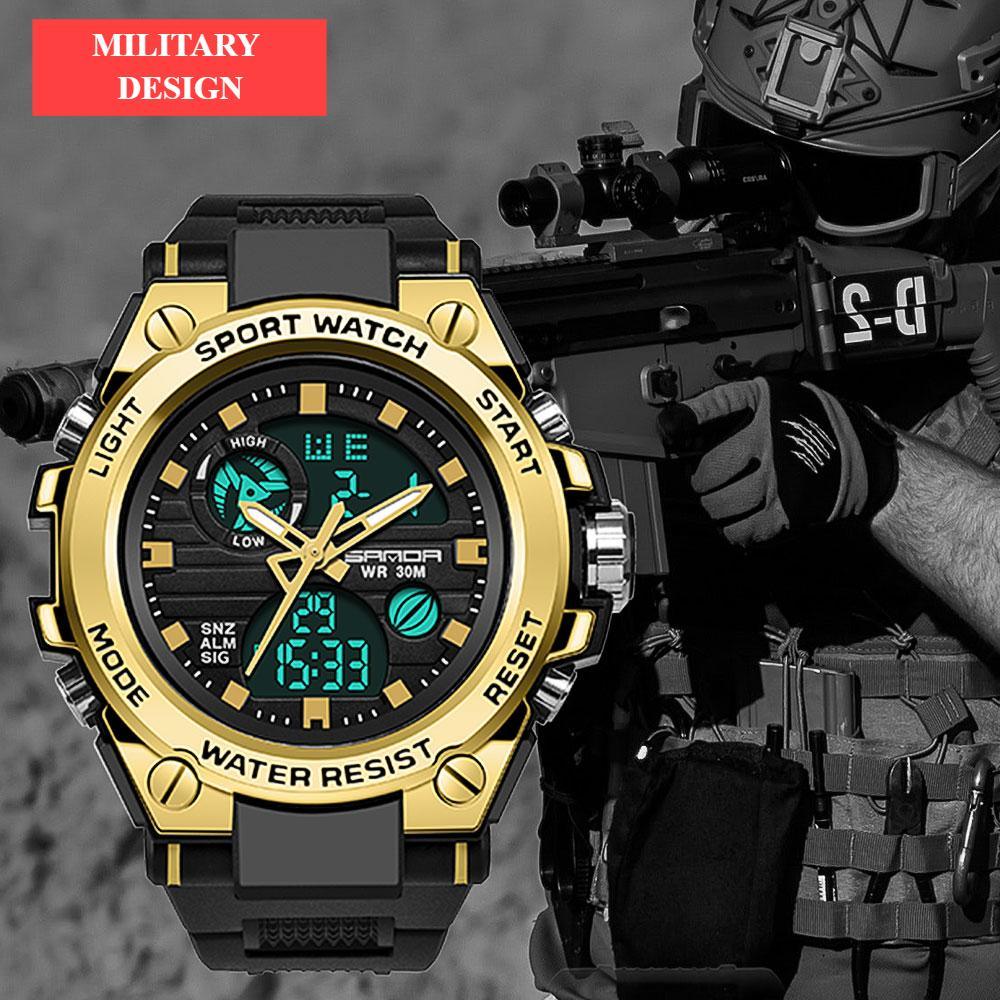 Military Solider Brand G Style Men Digital Sports Fashion Waterproof 30M Electronic Wristwatch For Men and Woman